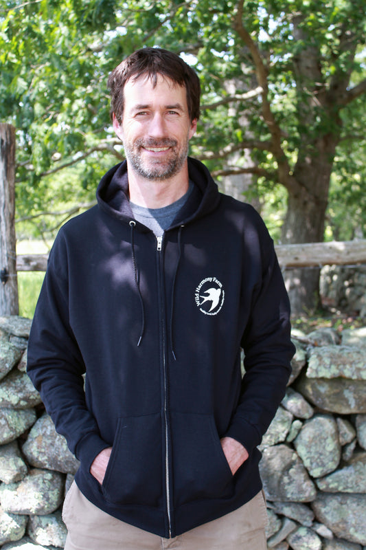 Unisex Zip front Hoodie