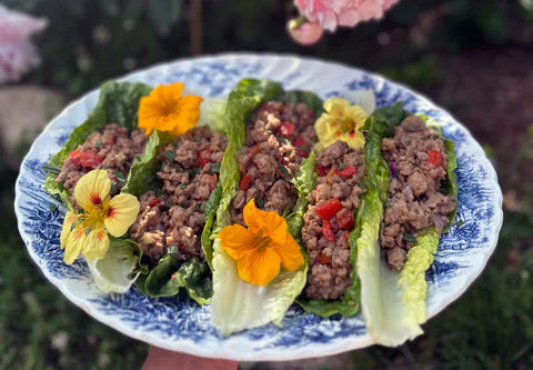 Asian Pork Lettuce Wraps