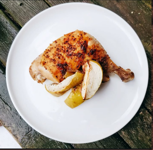 Maple Mustard Chicken Legs